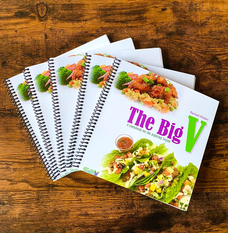 *5 COOKBOOK GIFT BUNDLE* (The Big V: A cookbook for the aspiring vegan)