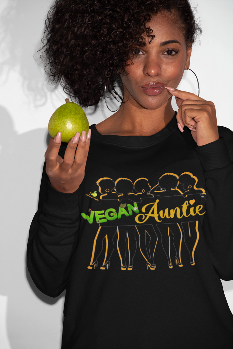 Vegan Auntie Sweatshirt (white)