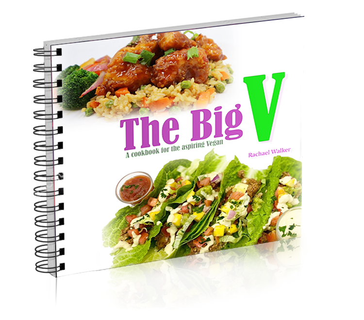 The Big V: A cookbook for the aspiring vegan (Hard Copy)