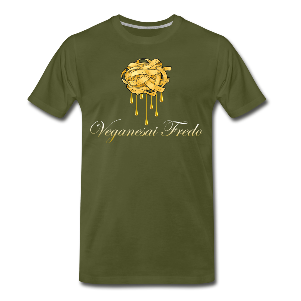 Men's Veganesai Fredo T-Shirt - olive green