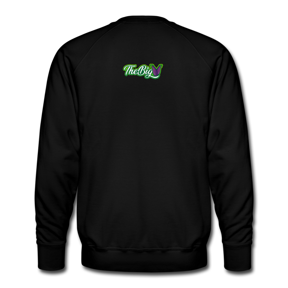 Men’s Woke TF Up Premium Sweatshirt - black