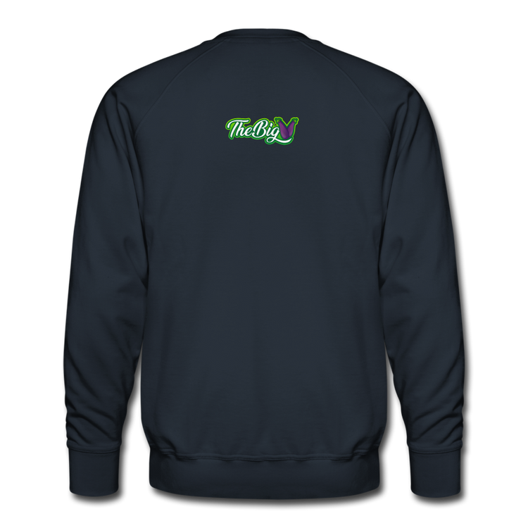 Men’s Woke TF Up Premium Sweatshirt - navy