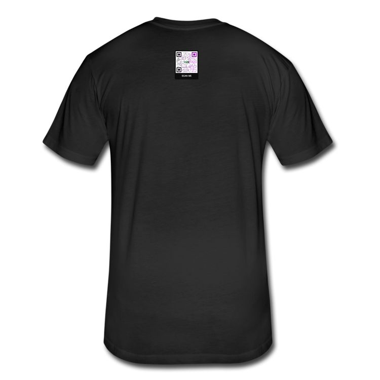 Men's Fitted Veganesai Fredo T-Shirt - black