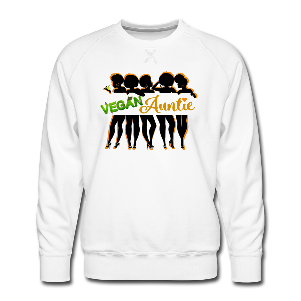 Vegan Auntie Sweatshirt (unisex) - white