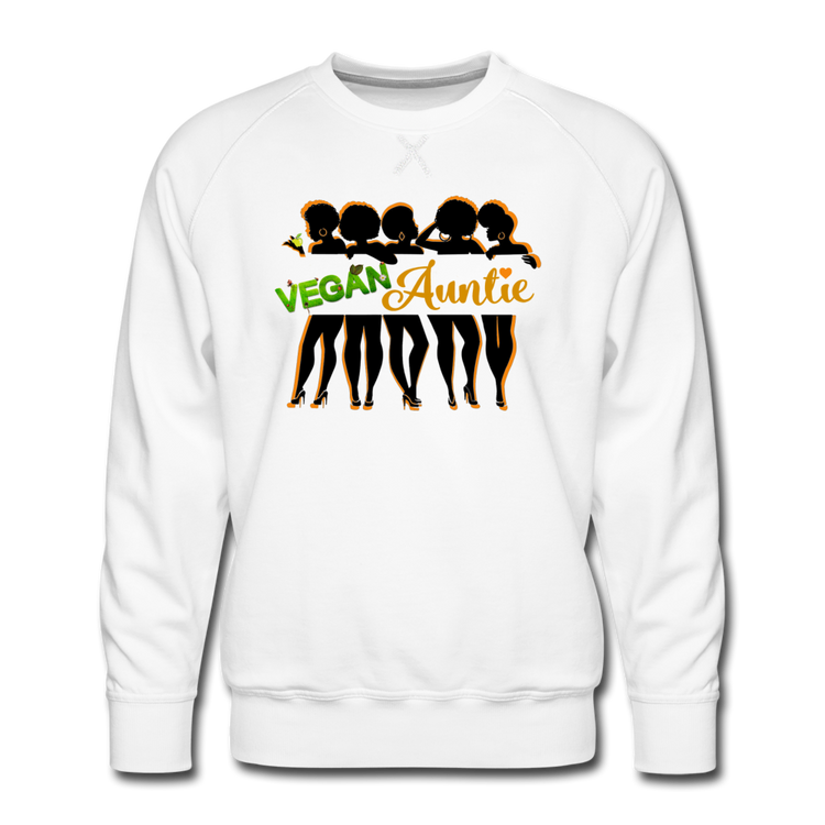 Vegan Auntie Sweatshirt (unisex) - white
